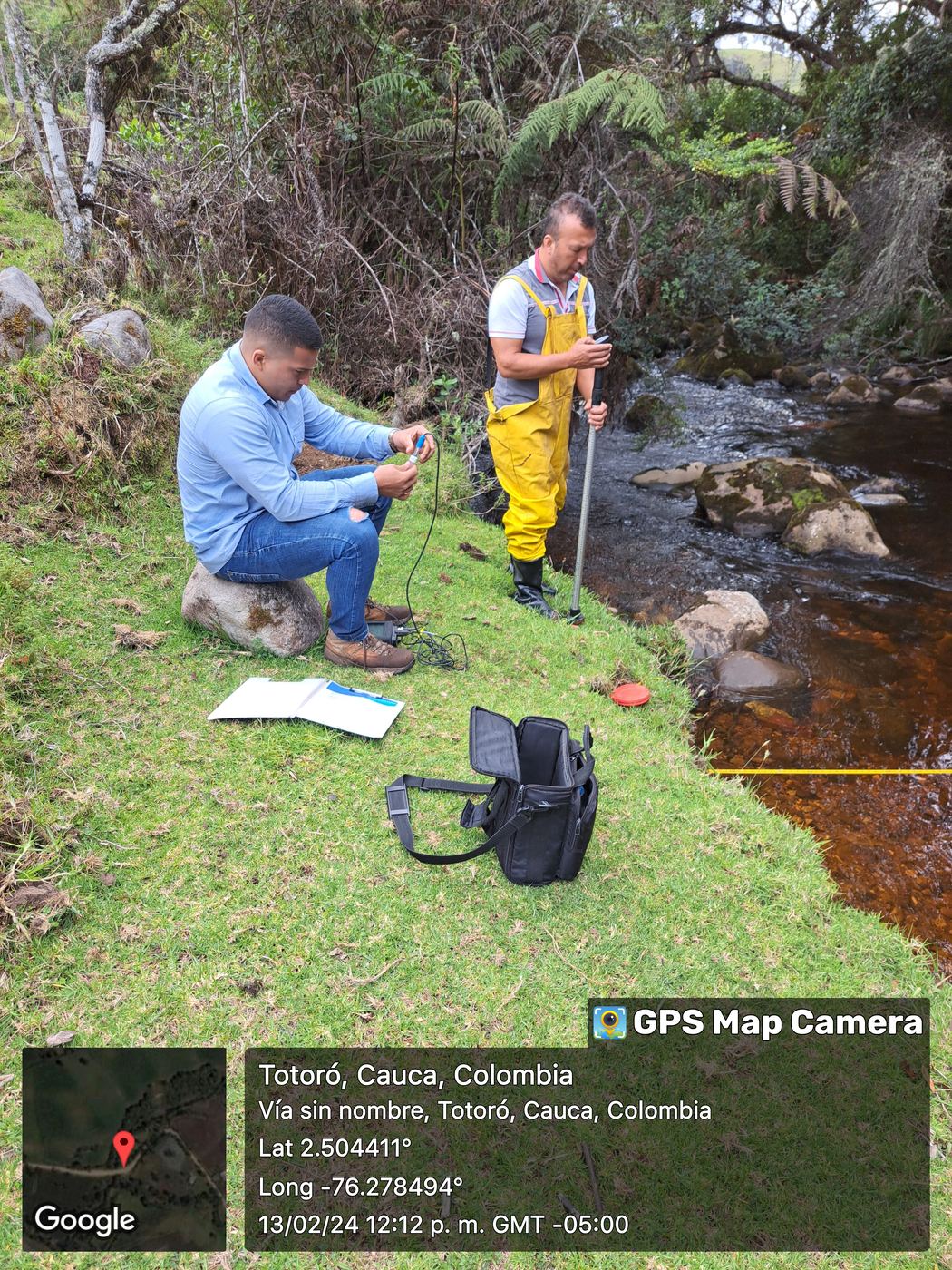 Análisis de calidad de aguas y trámites de concesión — PCHs Cauca. VATIA S.A.S. E.S.P.. Dodamin Trujillo Noguera.