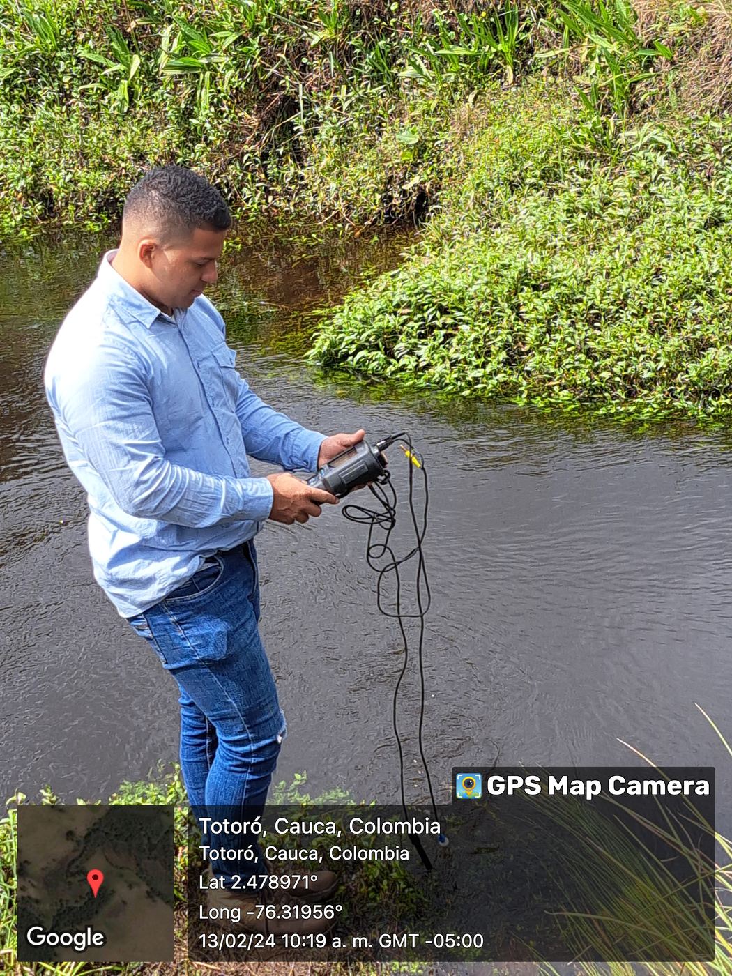 Programa de uso eficiente y ahorro del agua — río Combeima. Hidrotolima S.A.S. E.S.P.. Dodamin Trujillo Noguera.